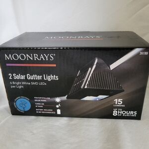 Fusion Moonrays Solar Eavestrough Lights (2-pack)